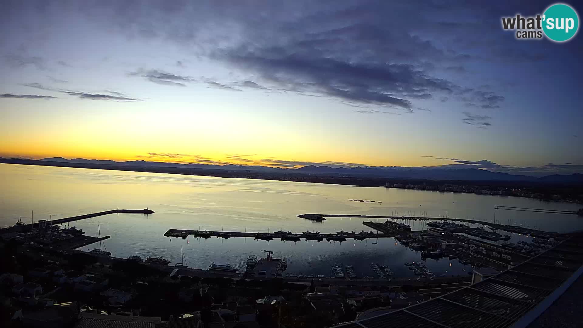 Roses –  Port de pêche  et la baie