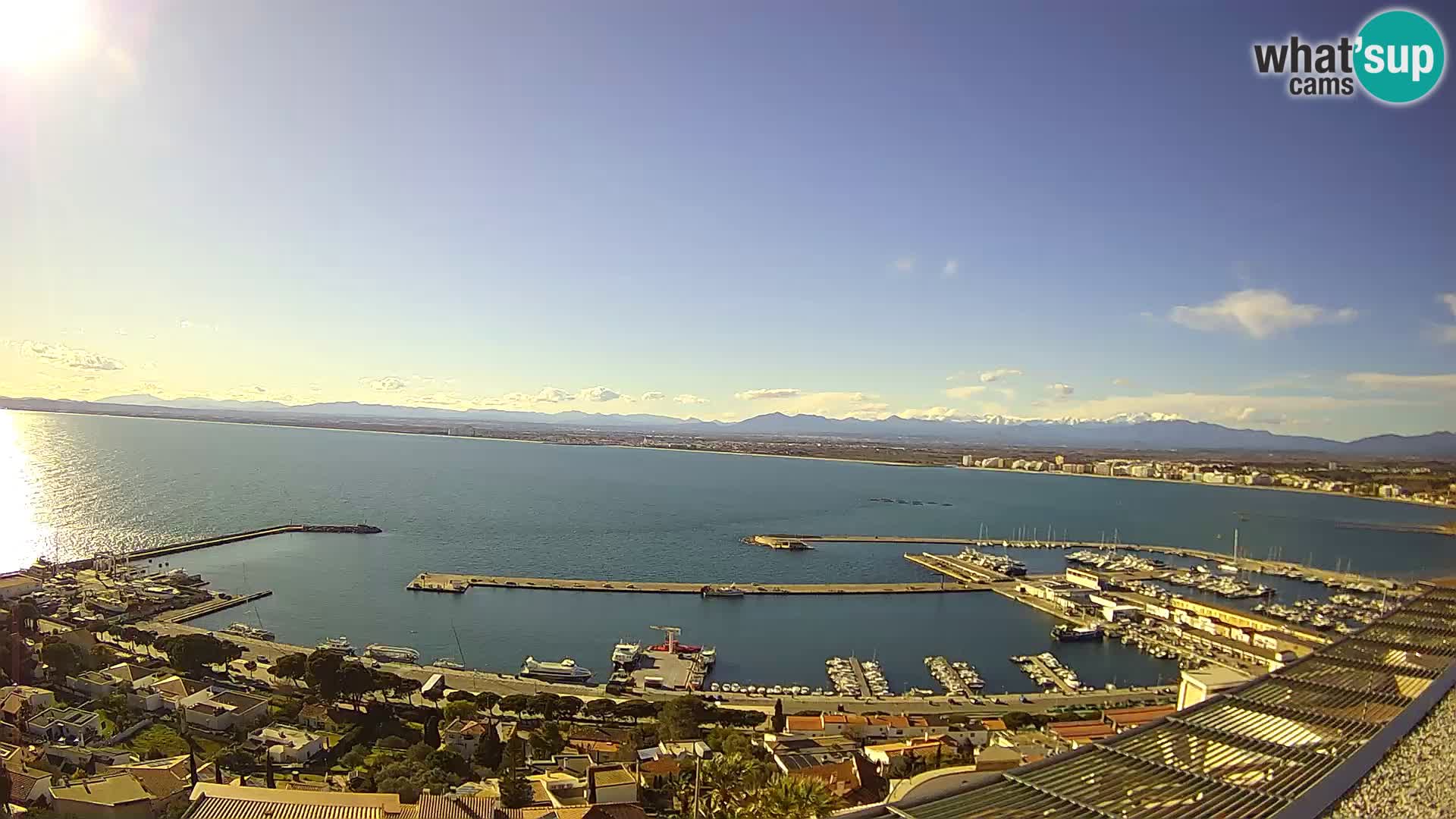Roses –  Port de pêche  et la baie