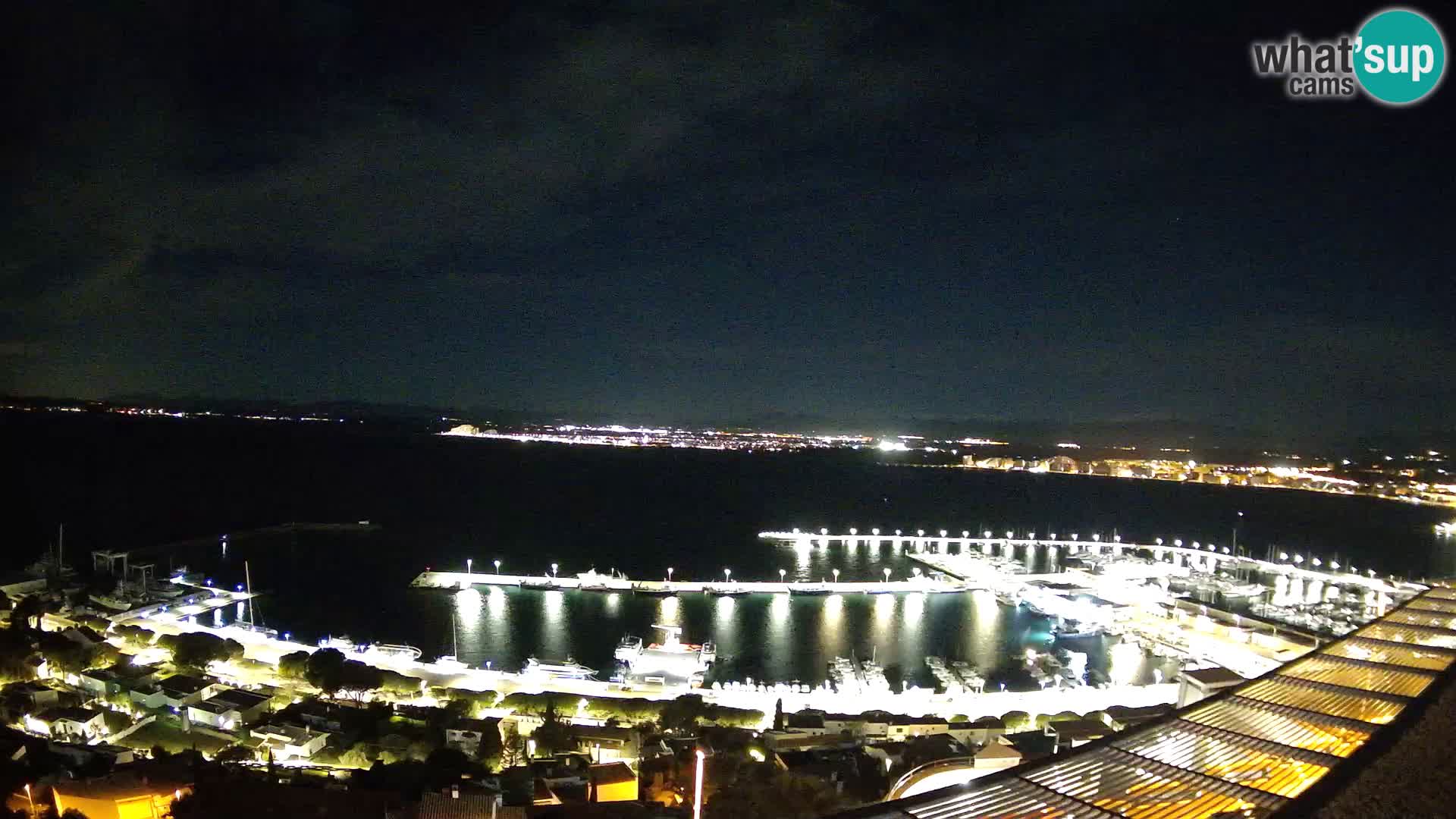 Livecam Hafen Roses –  Fischereihafen und die Bucht