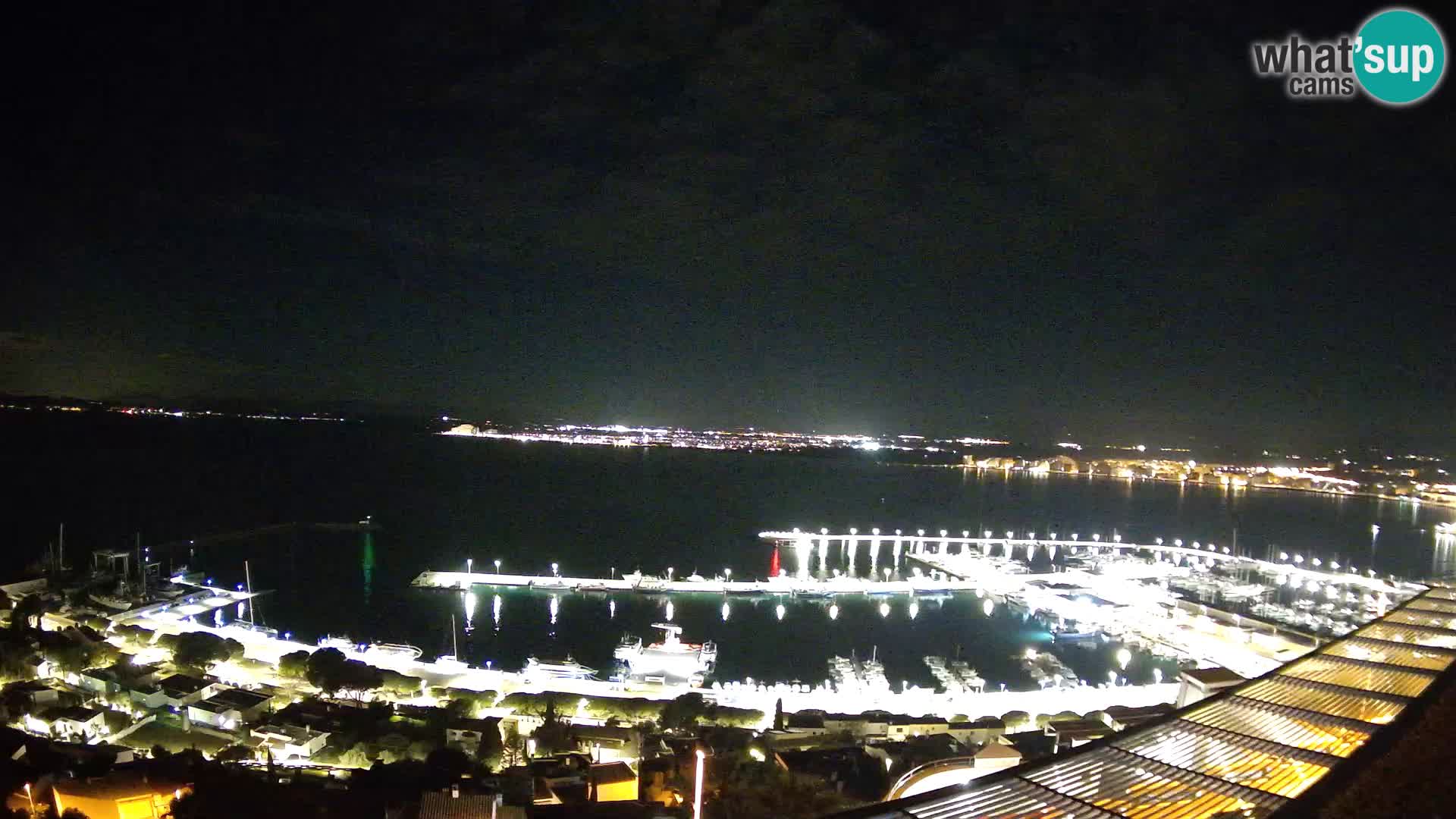 Livecam Hafen Roses –  Fischereihafen und die Bucht