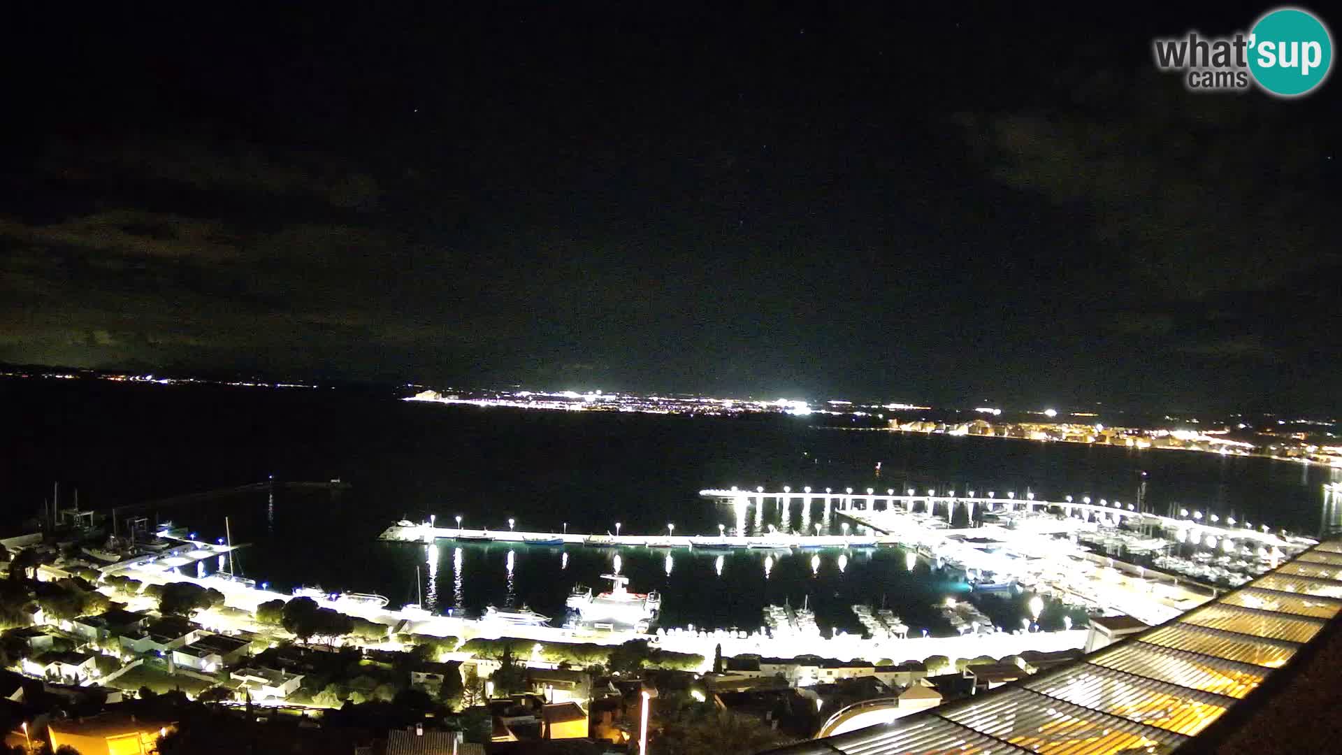 Livecam Hafen Roses –  Fischereihafen und die Bucht