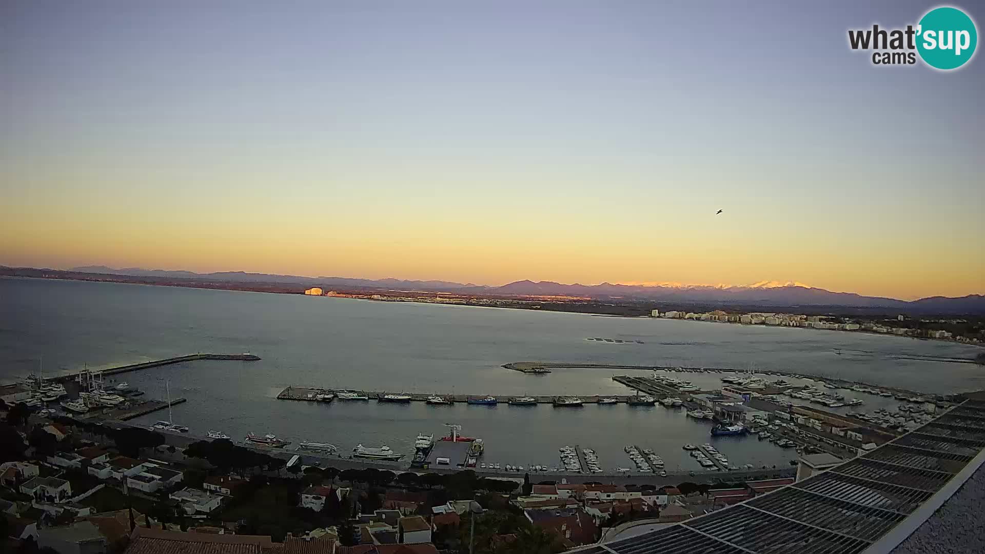 Roses –  Port de pêche  et la baie