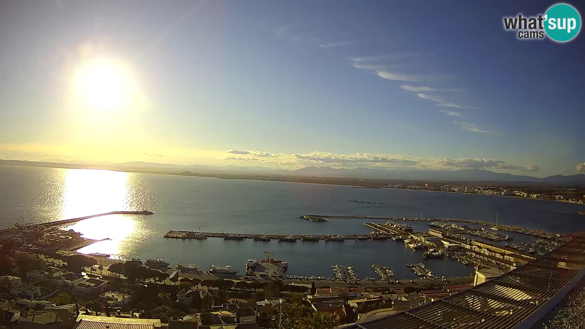 Roses – Puerto pesquero  y la bahía de Roses