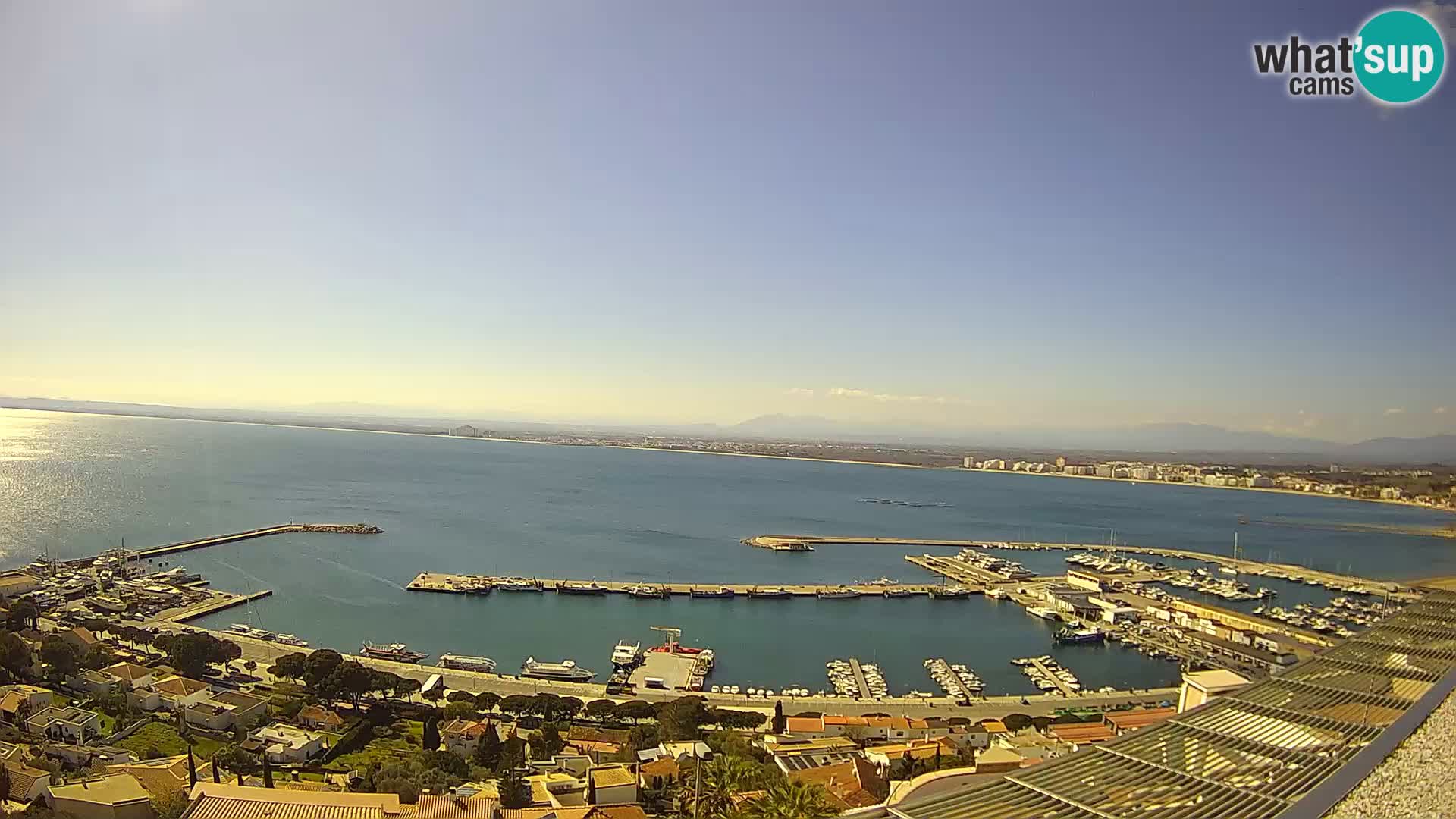 Roses –  Port de pêche  et la baie
