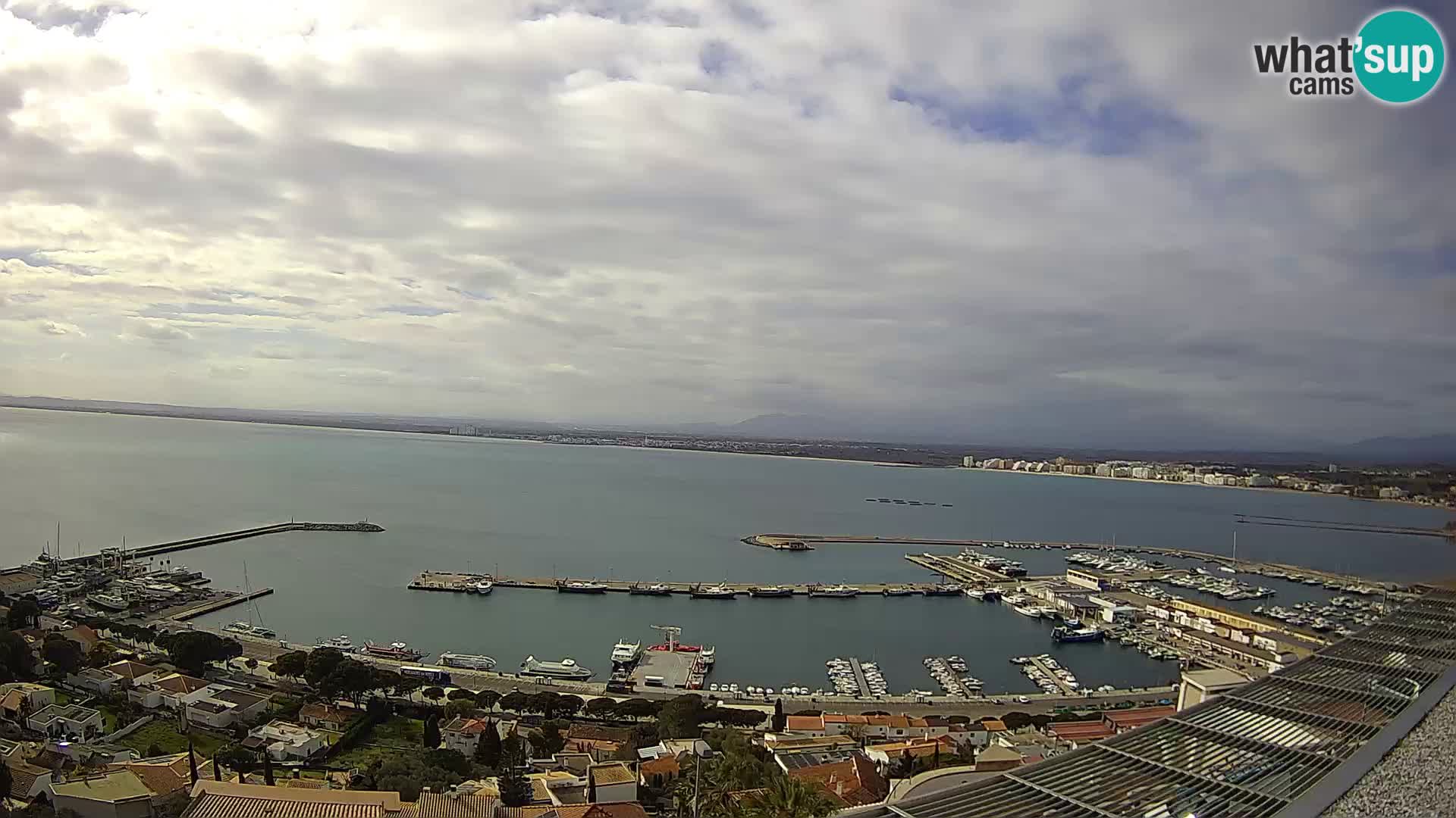 Roses – Puerto pesquero  y la bahía de Roses