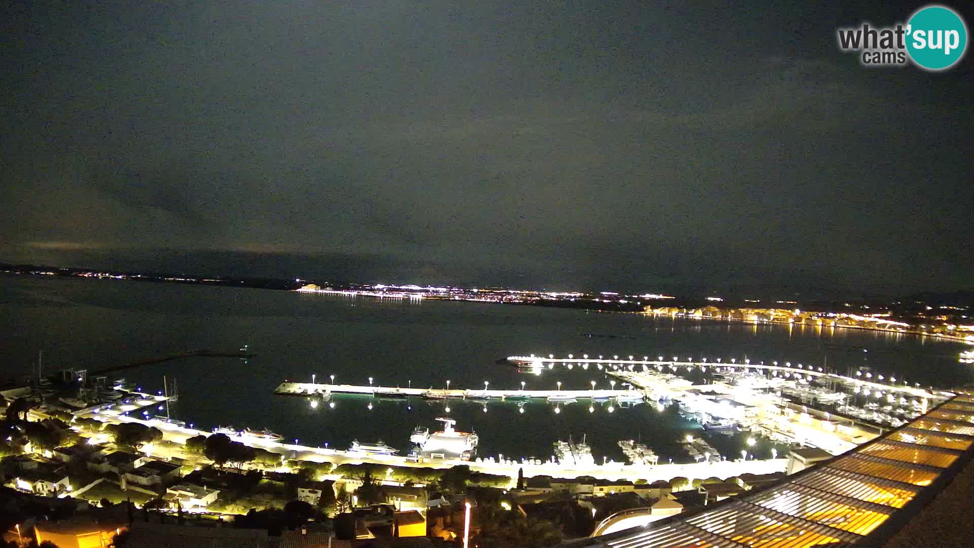 Livecam Hafen Roses – Fischereihafen und die Bucht