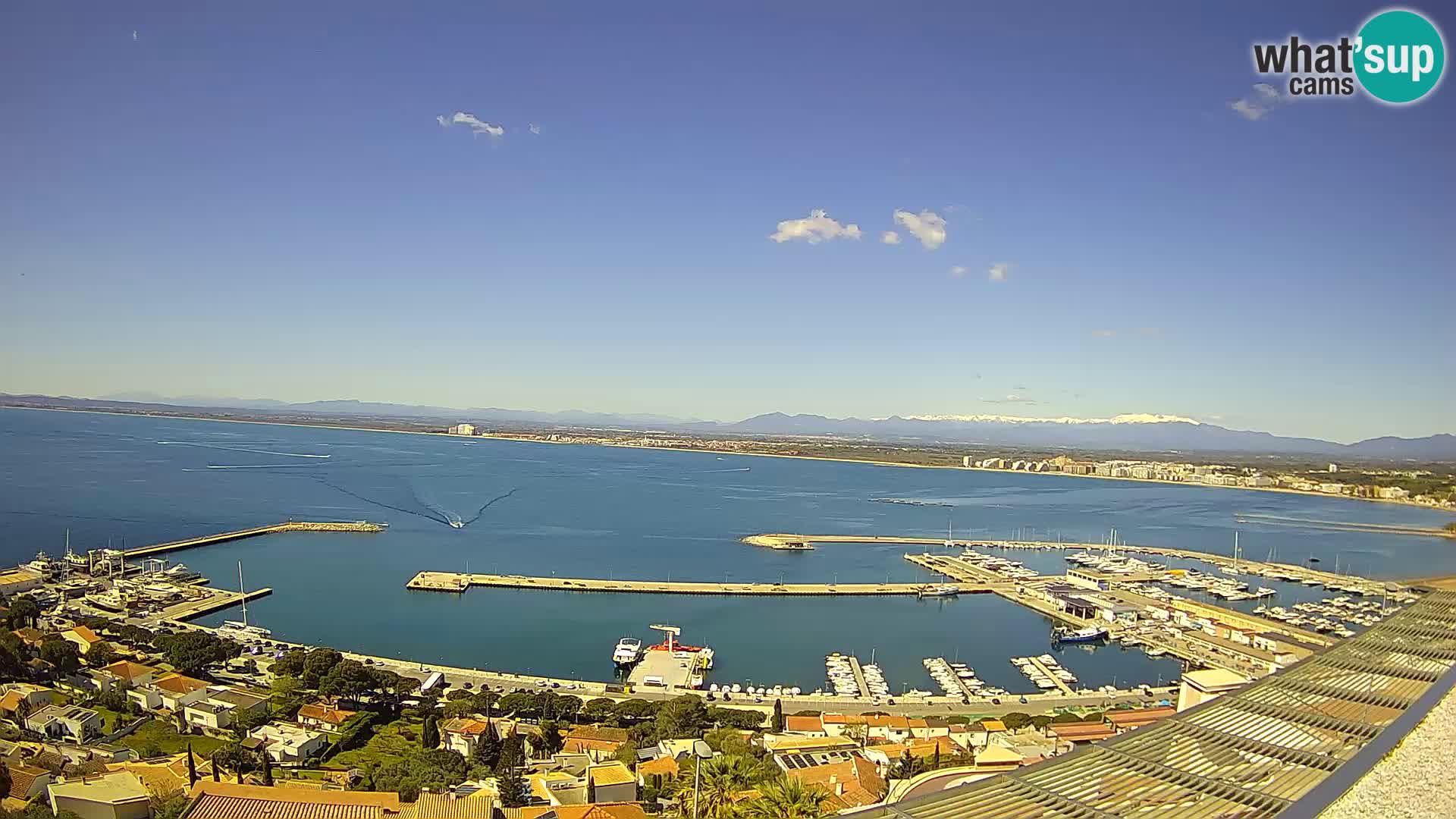 Roses –  Port de pêche  et la baie