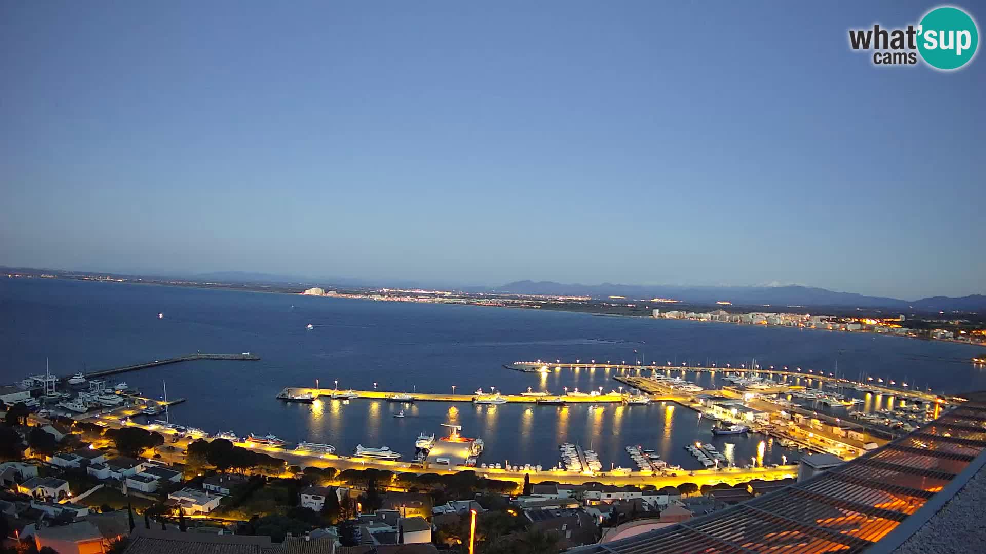 Roses –  Port de pêche  et la baie