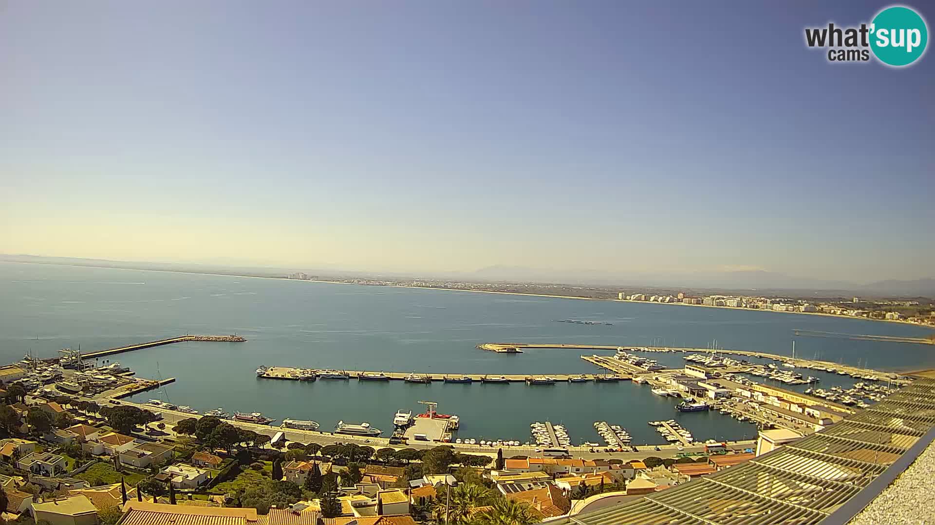 Roses –  Port de pêche  et la baie