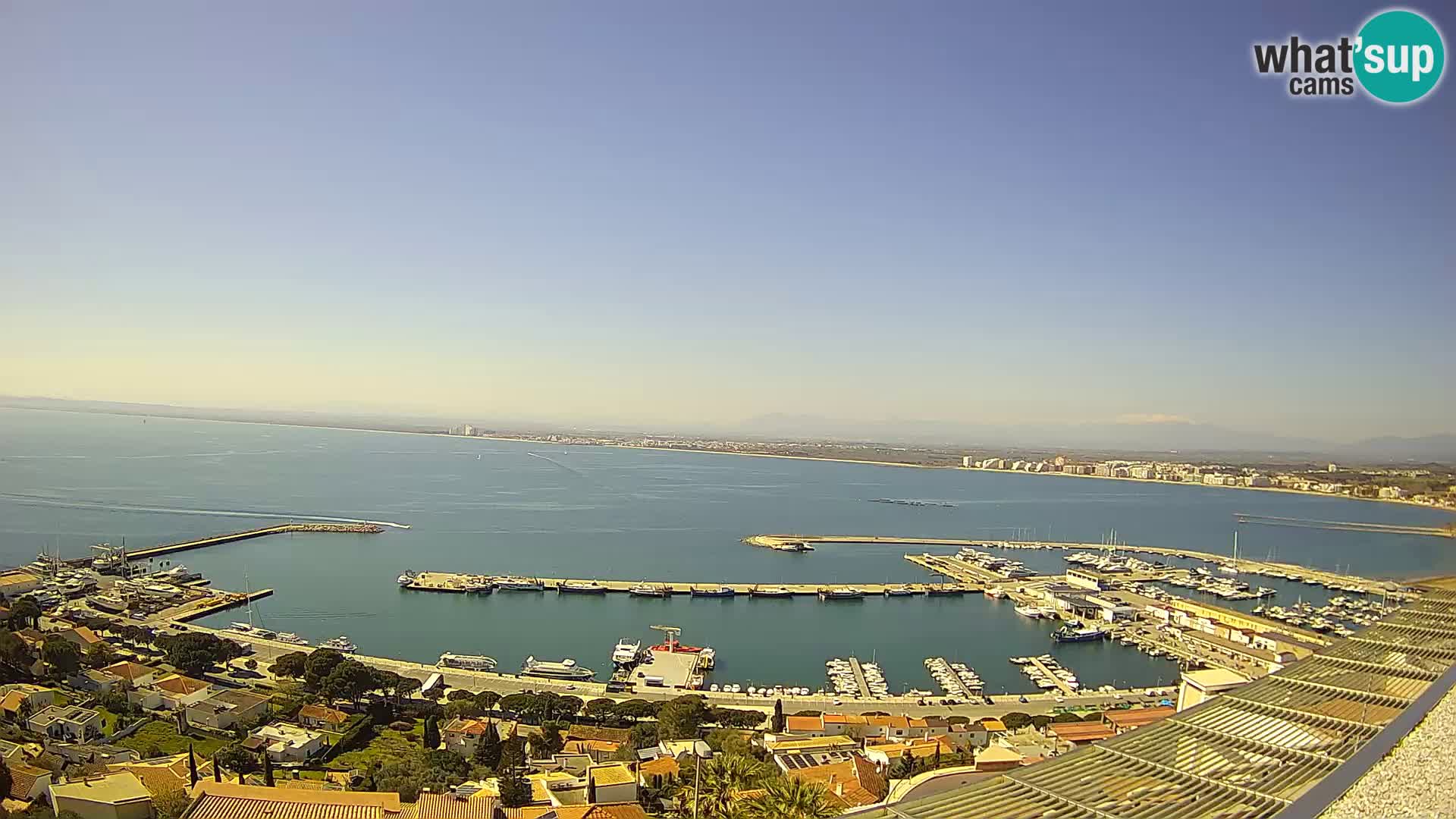 Roses – Puerto pesquero  y la bahía de Roses