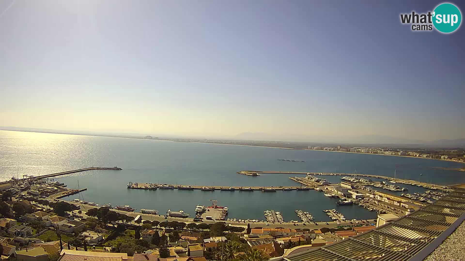 Roses – Puerto pesquero  y la bahía de Roses