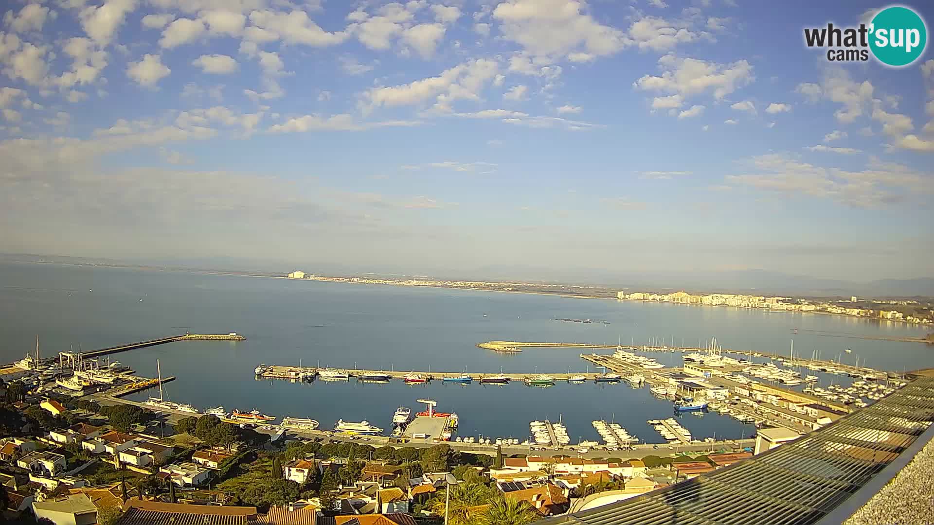 Roses – Puerto pesquero  y la bahía de Roses