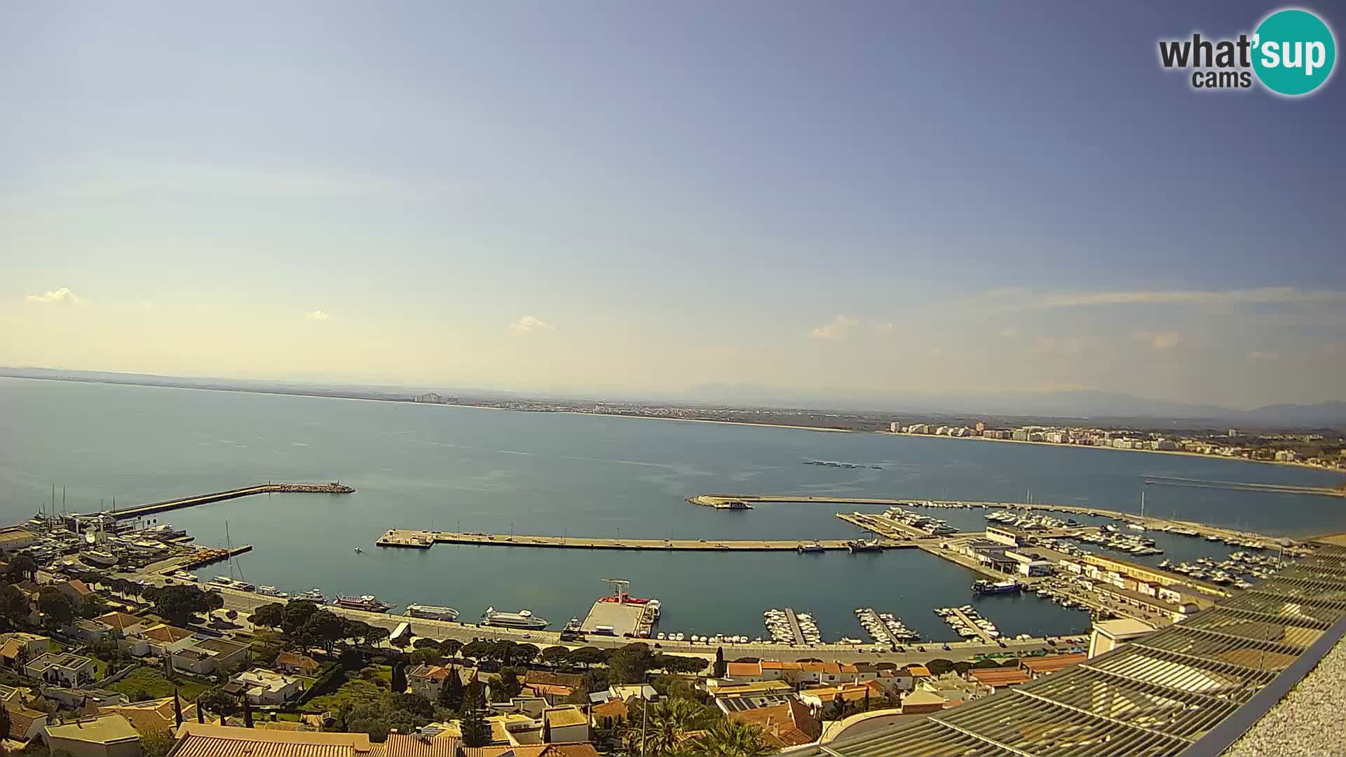 Roses – Puerto pesquero  y la bahía de Roses