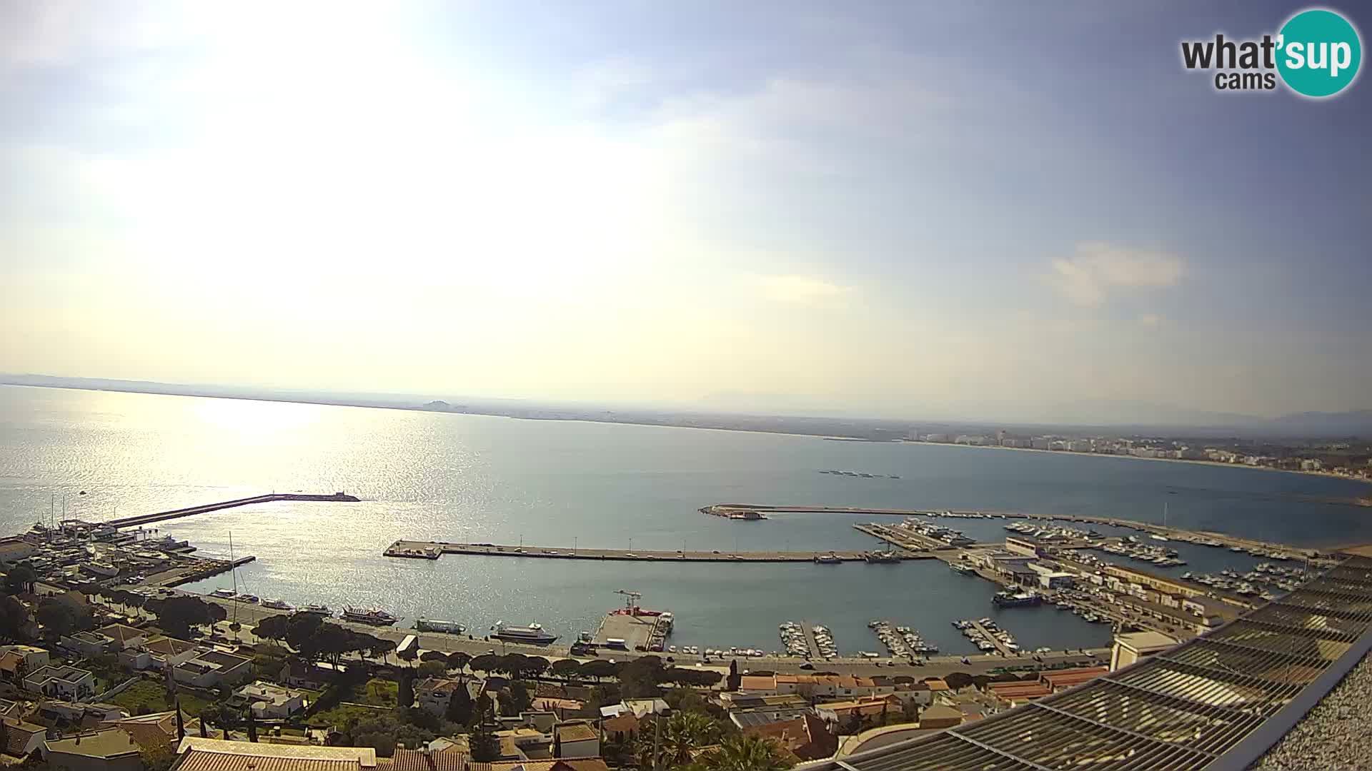 Roses –  Port de pêche  et la baie