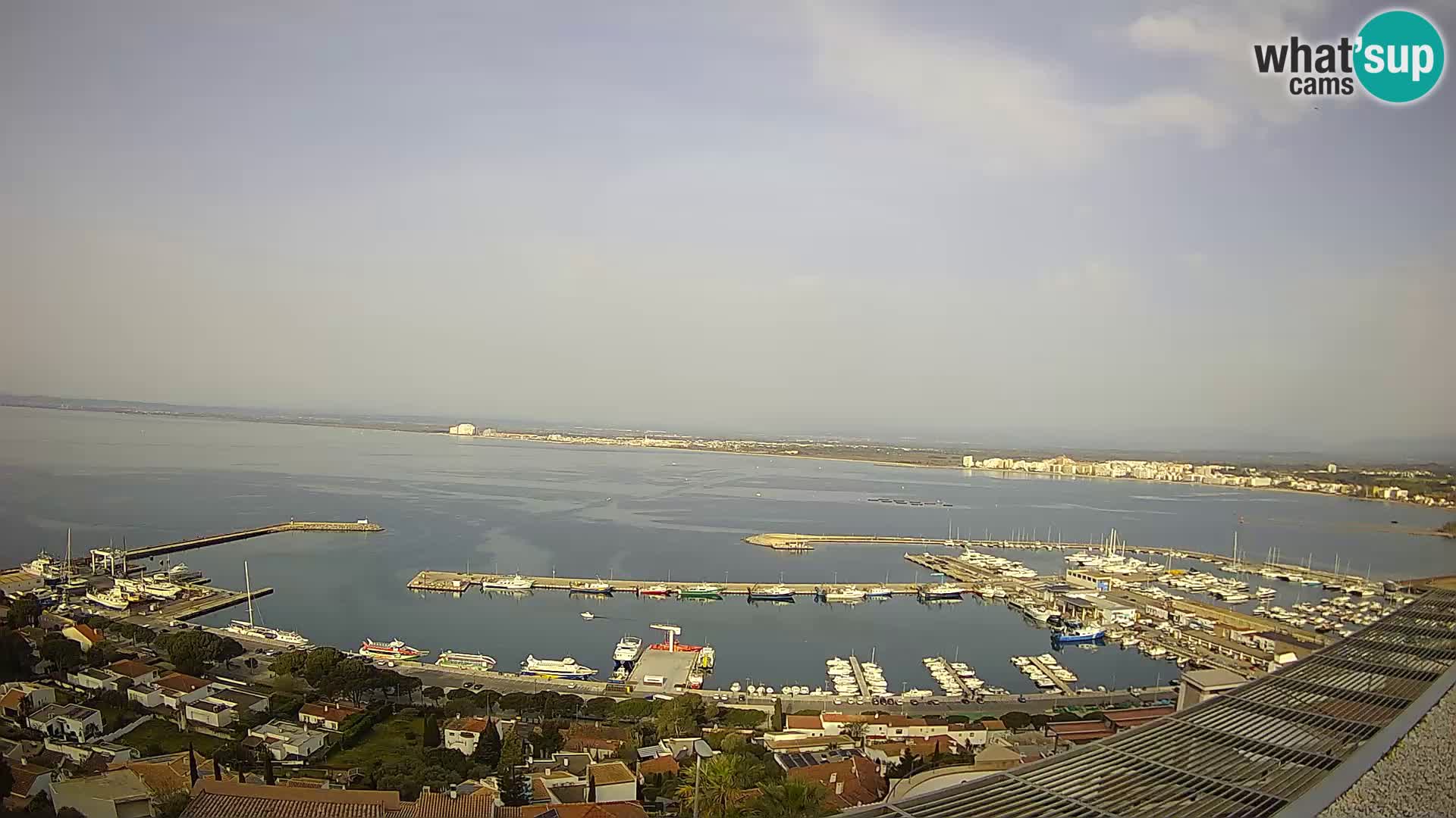 Roses –  Port de pêche  et la baie