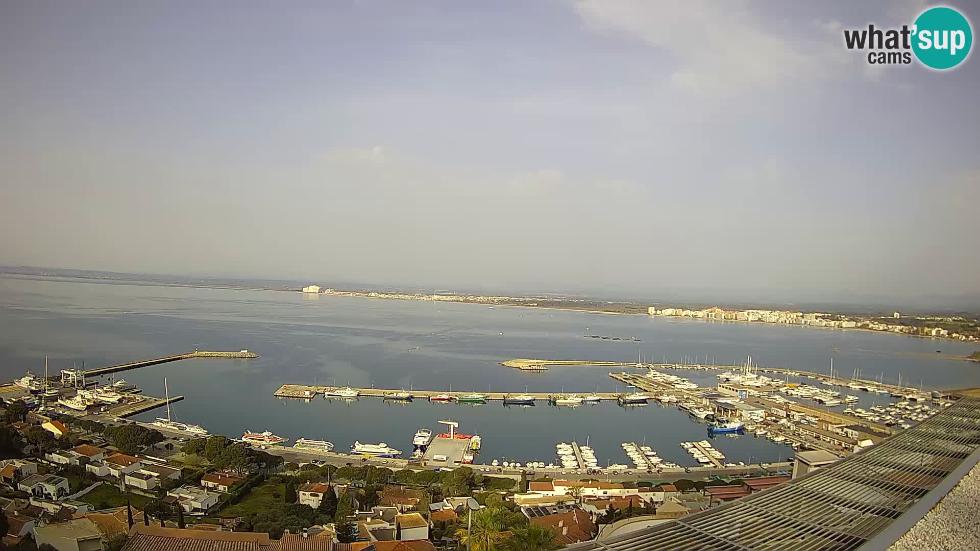 Roses –  Port de pêche  et la baie