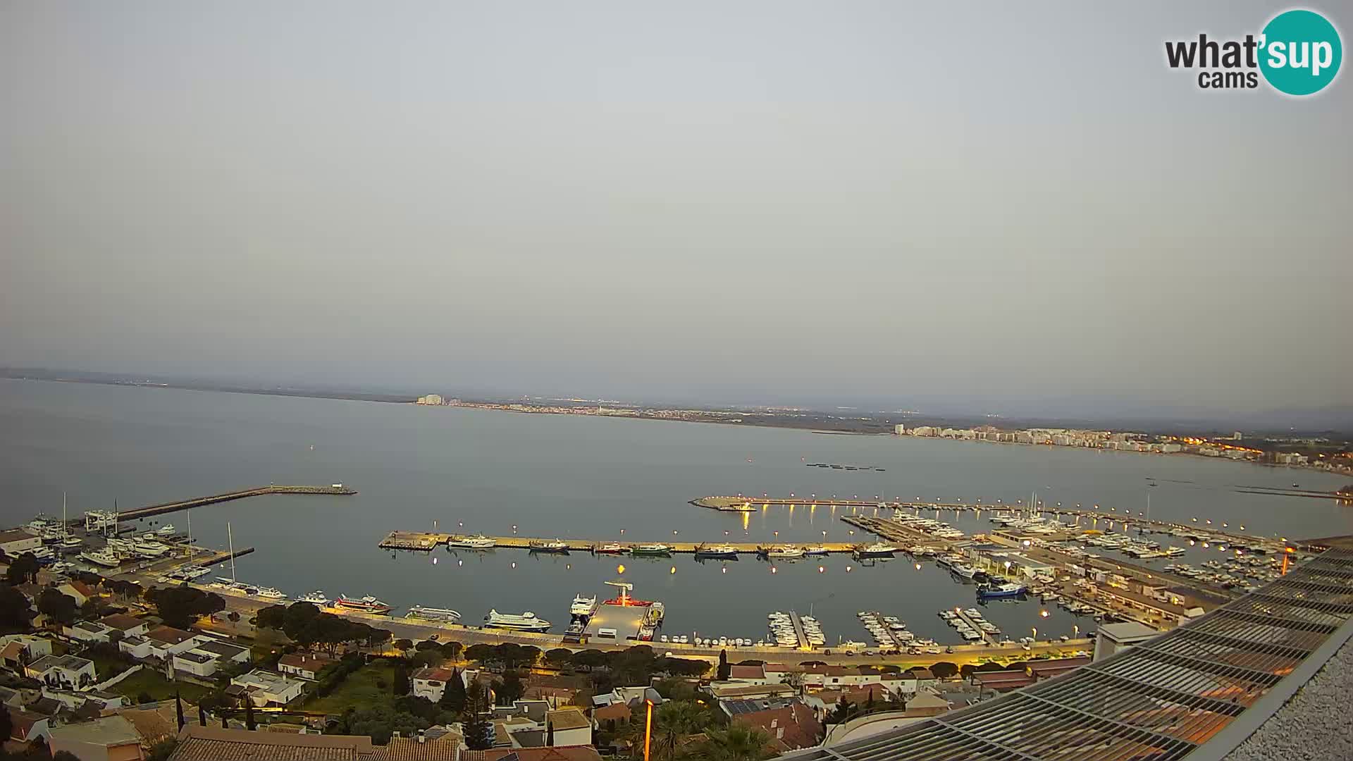 Roses –  Port de pêche  et la baie