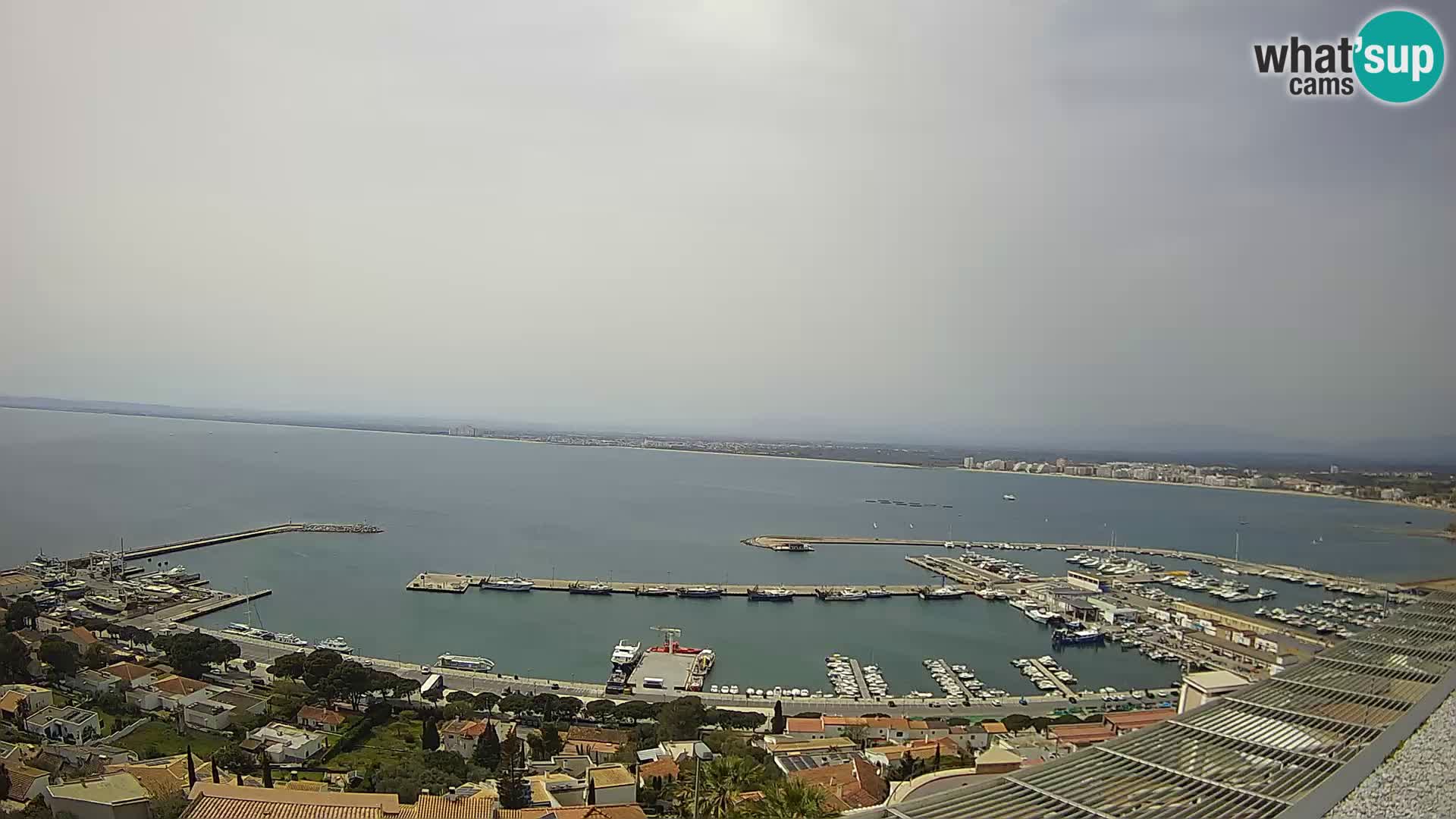 Roses – Puerto pesquero  y la bahía de Roses