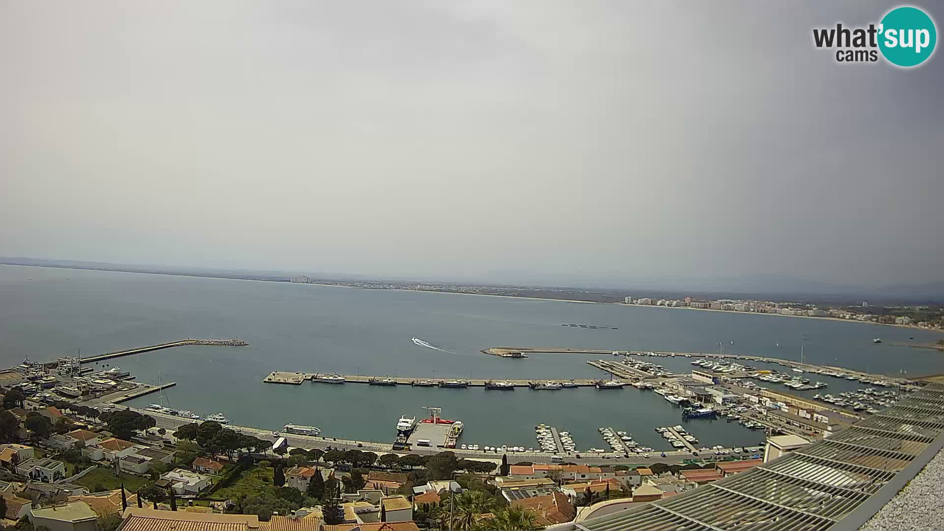 Roses – Puerto pesquero  y la bahía de Roses