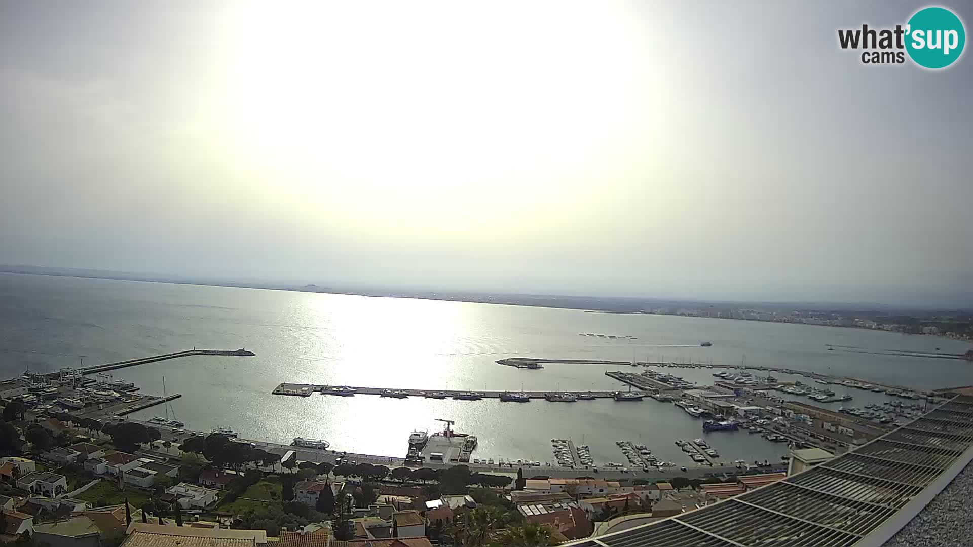 Roses – Puerto pesquero  y la bahía de Roses