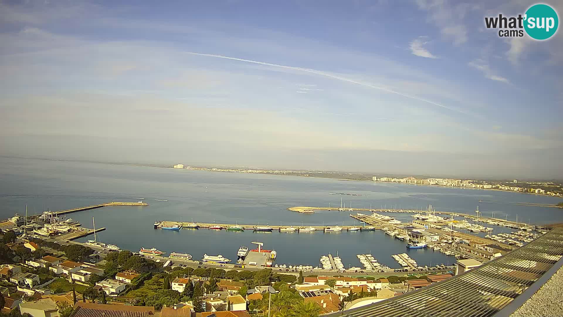 Roses –  Port de pêche  et la baie