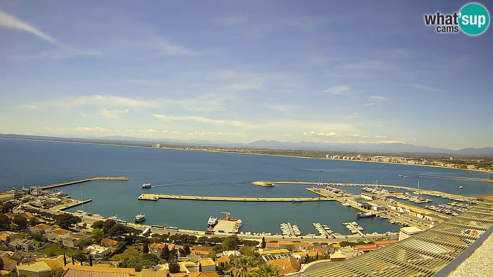 Roses –  Port de pêche  et la baie