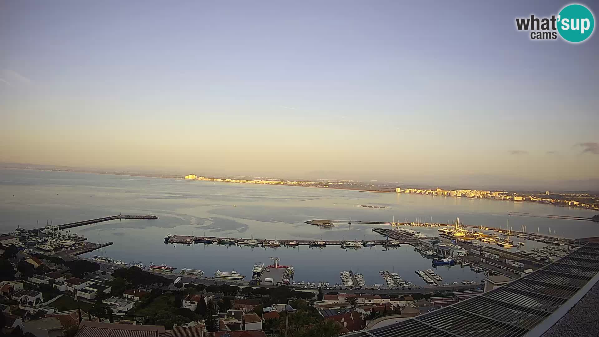 Roses –  Port de pêche  et la baie