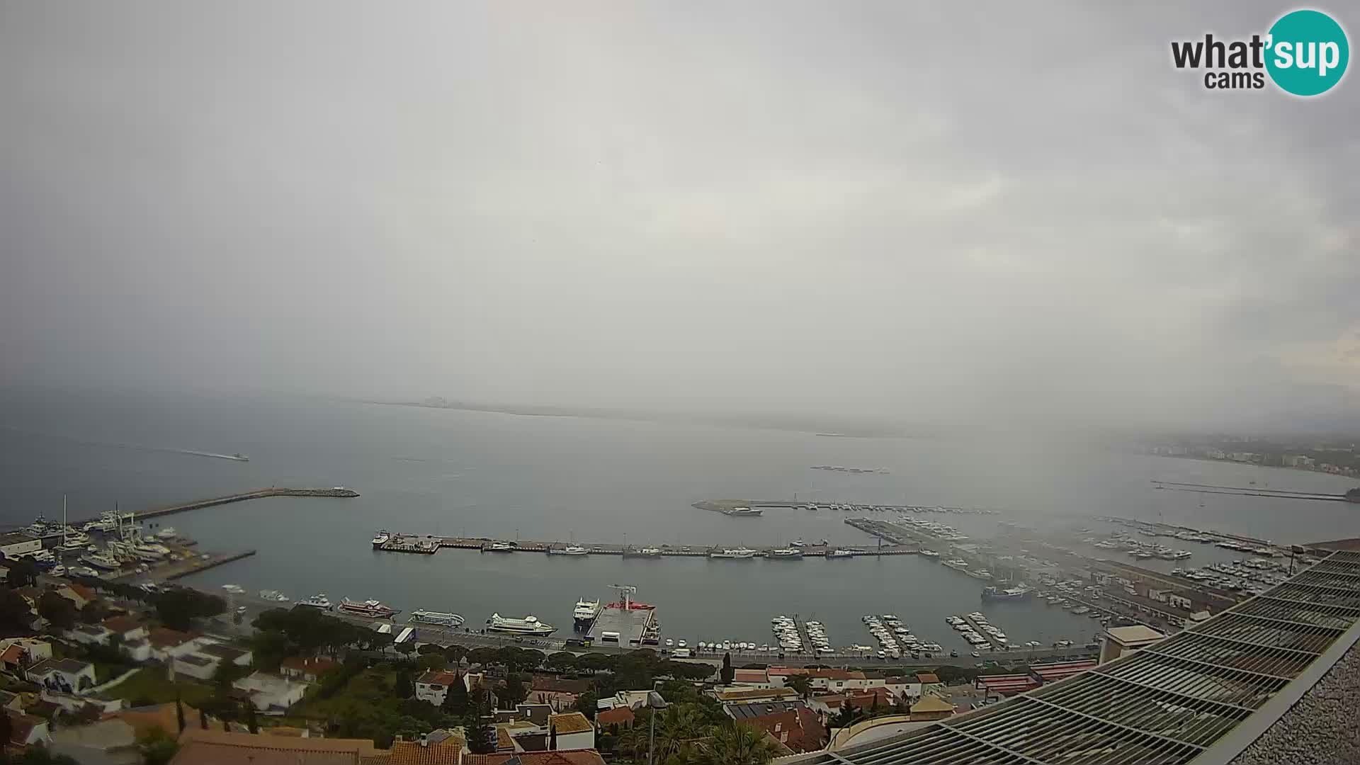 Roses – Puerto pesquero  y la bahía de Roses