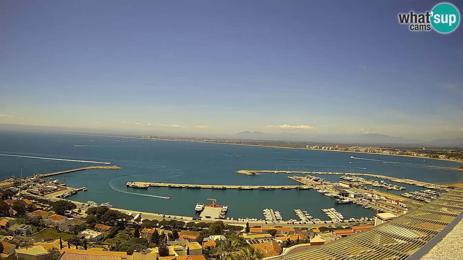 Roses – Puerto pesquero  y la bahía de Roses