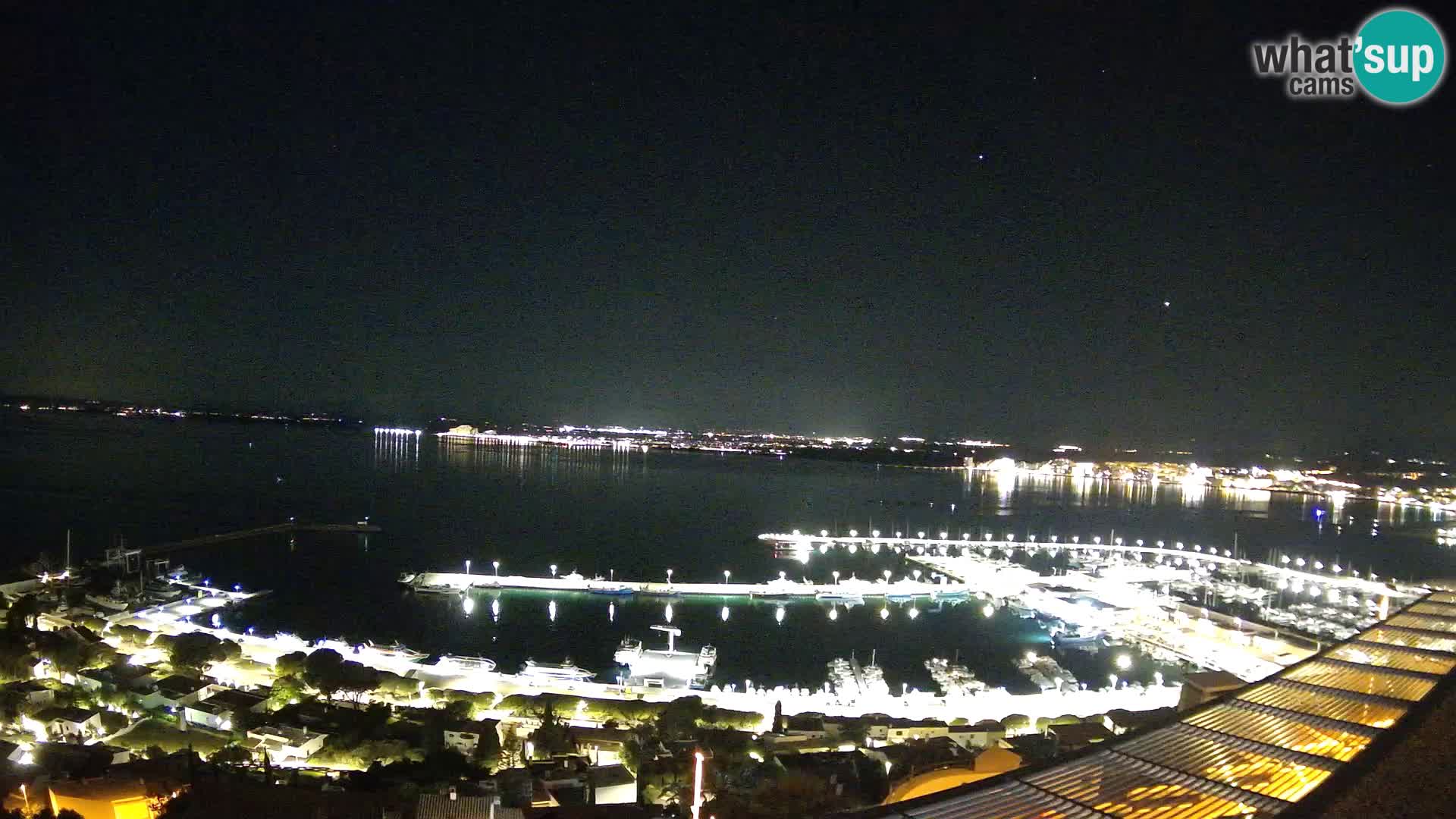 Livecam Hafen Roses – Fischereihafen und die Bucht