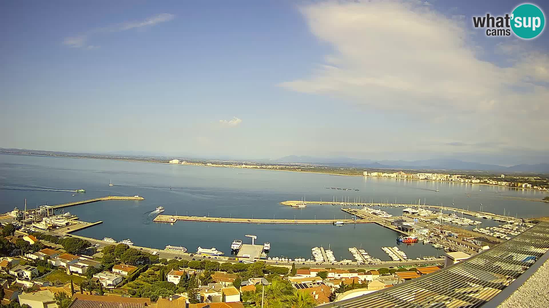Roses – Puerto pesquero  y la bahía de Roses