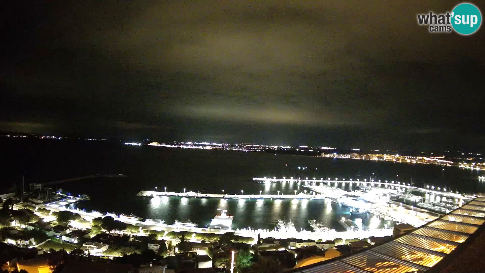 Livecam Hafen Roses – Fischereihafen und die Bucht