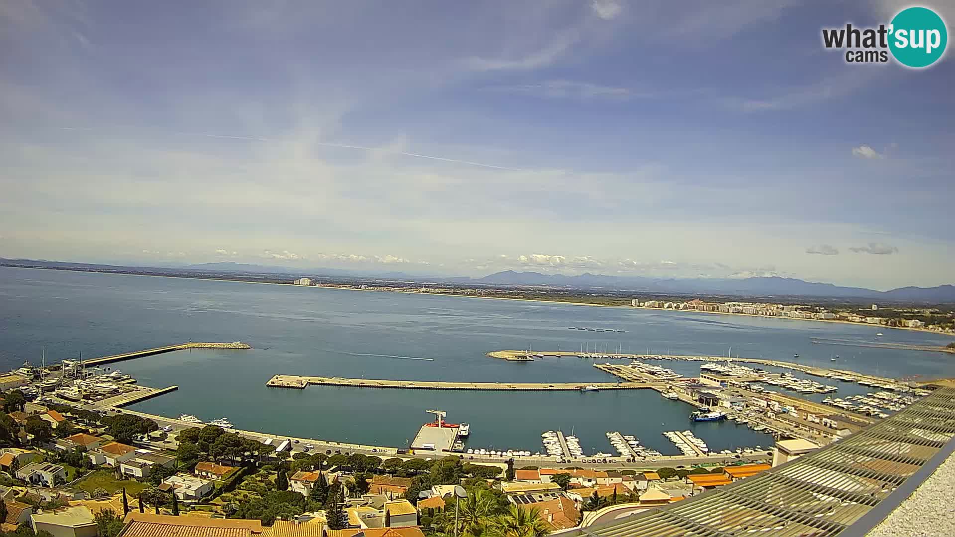 Roses –  Port de pêche  et la baie