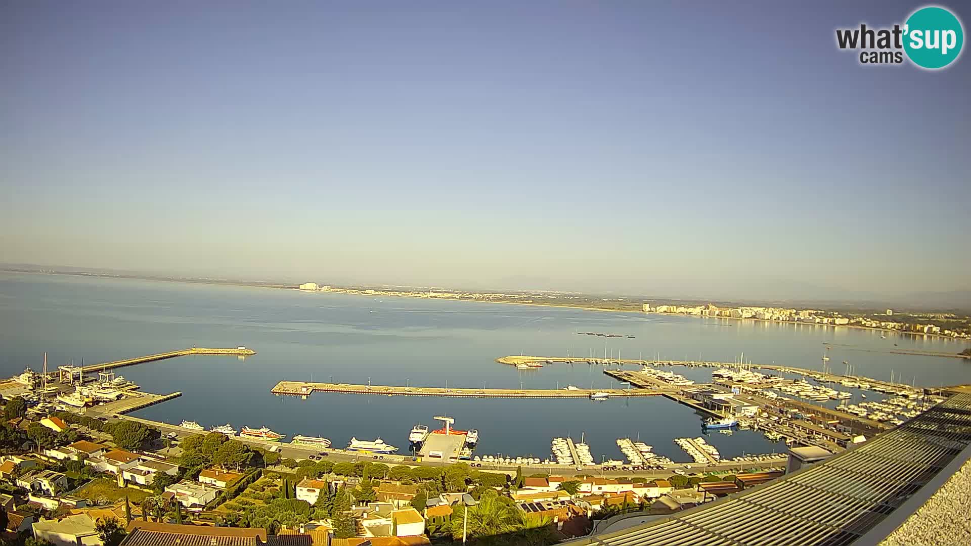 Roses –  Port de pêche  et la baie