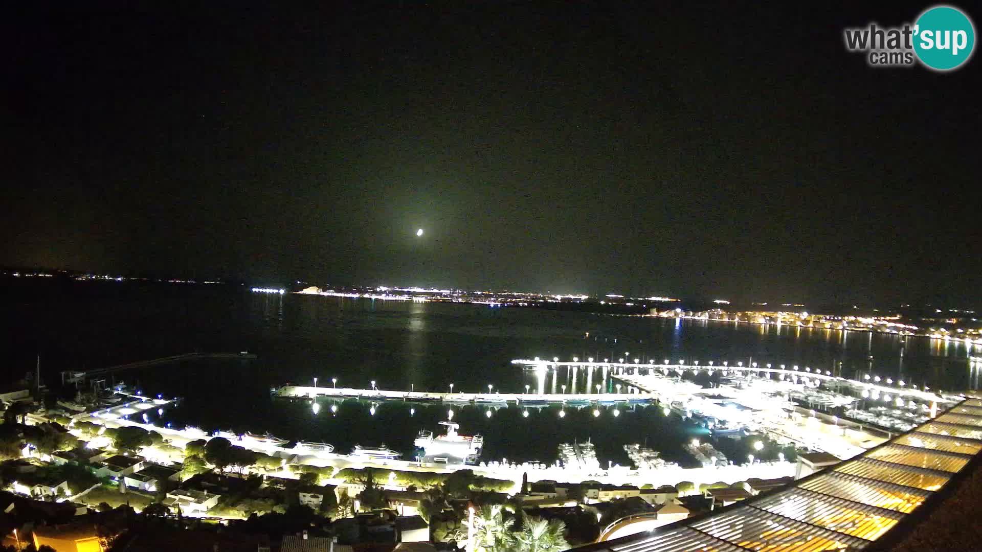 Livecam Hafen Roses – Fischereihafen und die Bucht