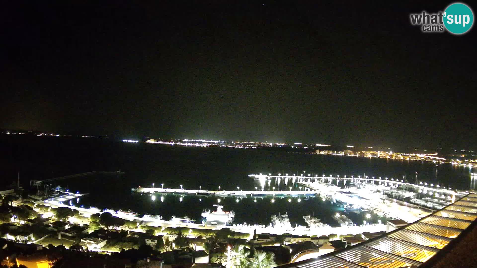 Livecam Hafen Roses – Fischereihafen und die Bucht