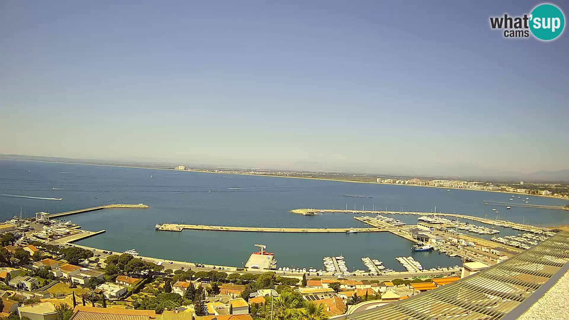 Roses –  Port de pêche  et la baie