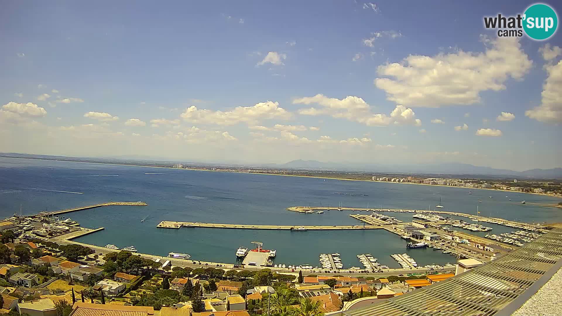 Roses – Puerto pesquero  y la bahía de Roses
