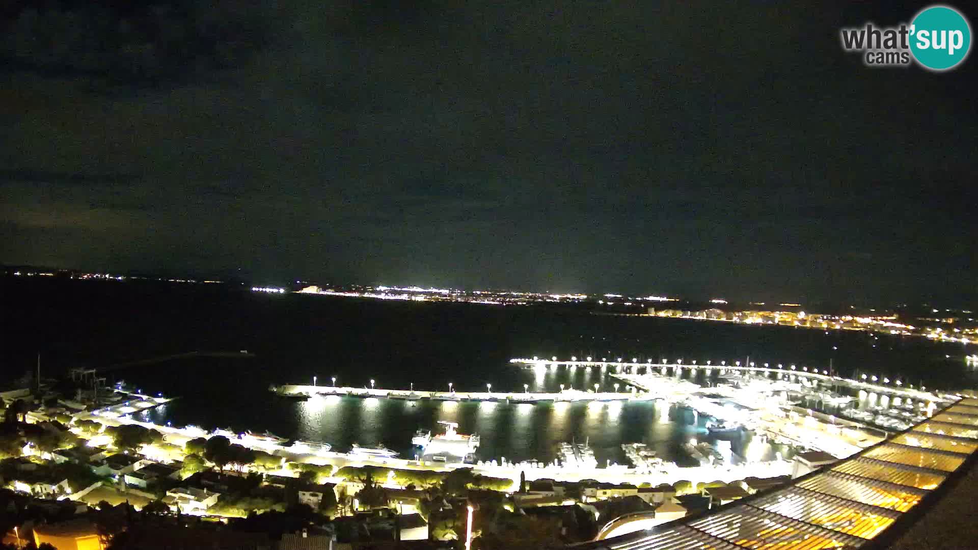 Livecam Hafen Roses – Fischereihafen und die Bucht