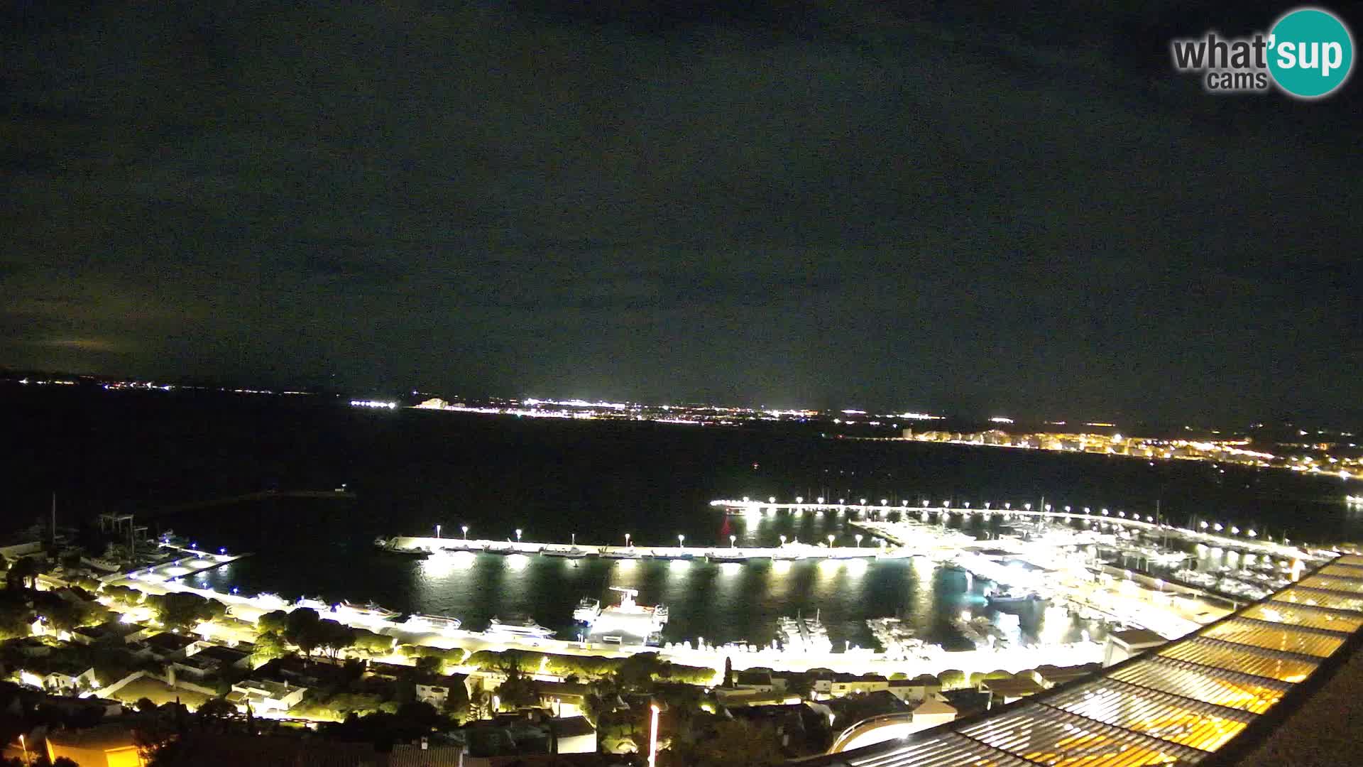 Livecam Hafen Roses – Fischereihafen und die Bucht