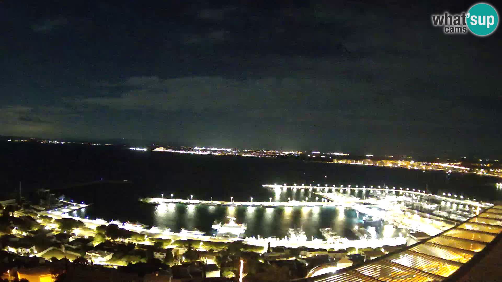 Livecam Hafen Roses –  Fischereihafen und die Bucht