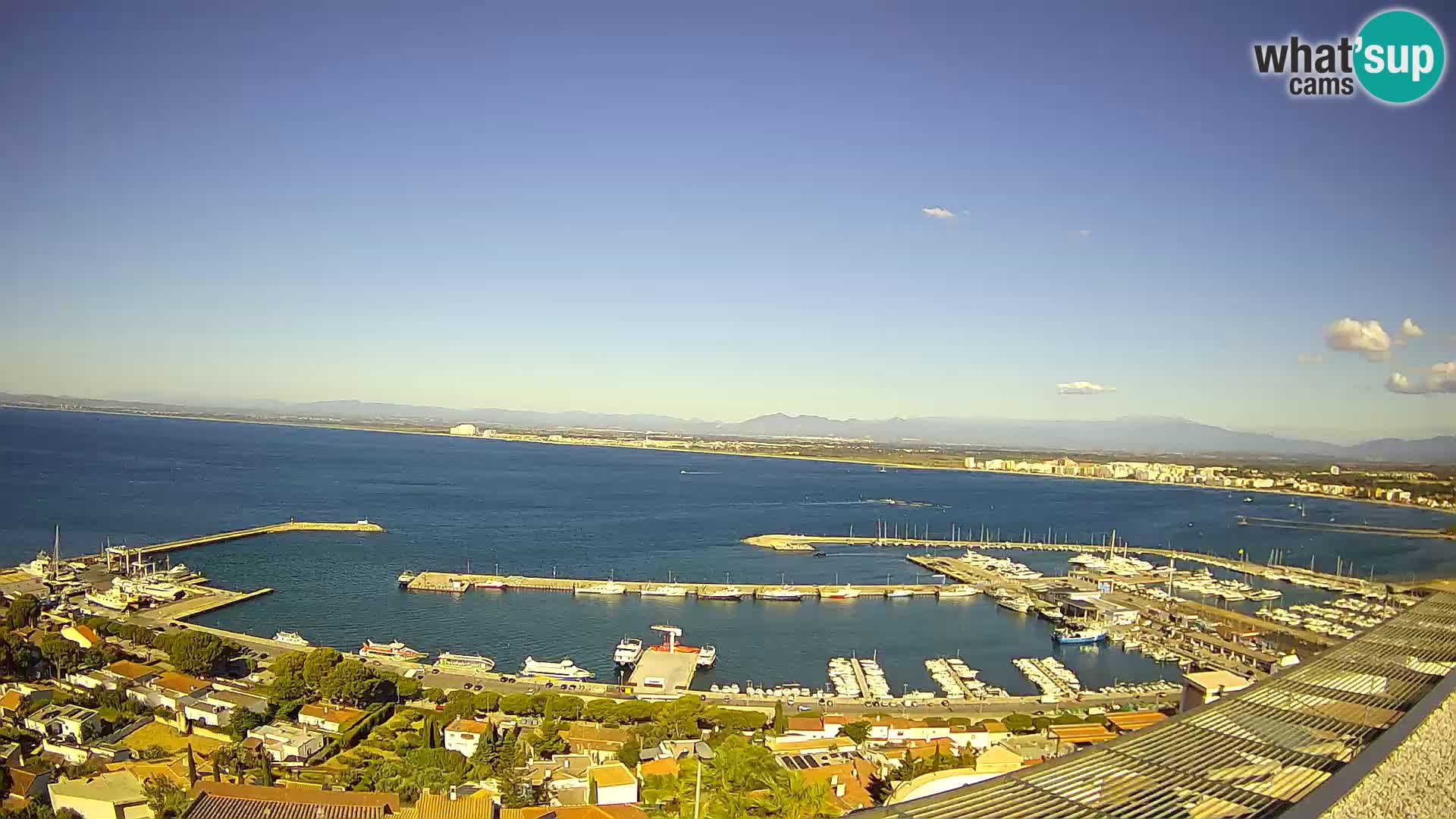 Roses –  Port de pêche  et la baie