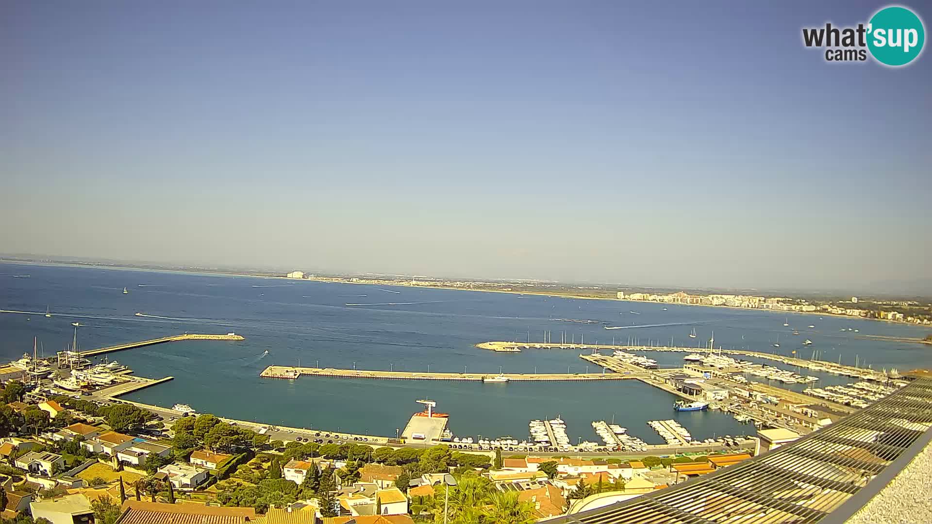 Roses –  Port de pêche  et la baie