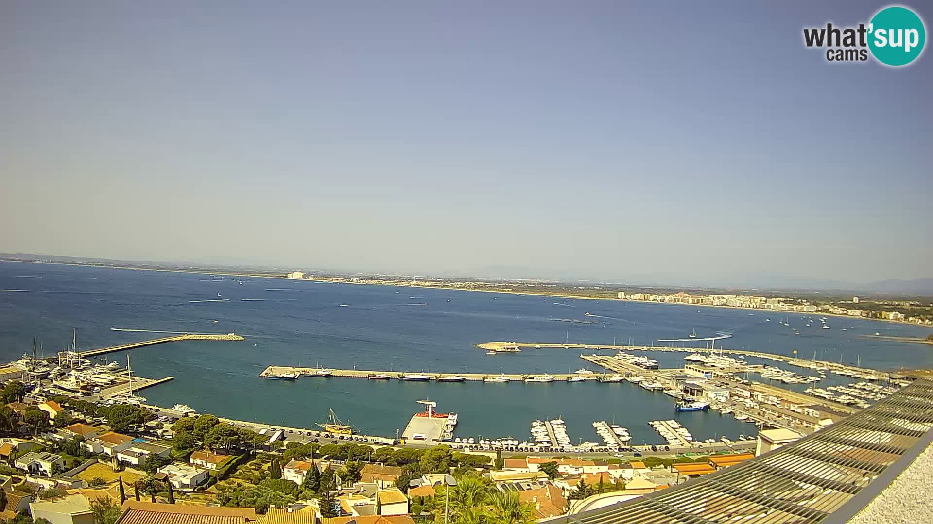 Roses –  Port de pêche  et la baie
