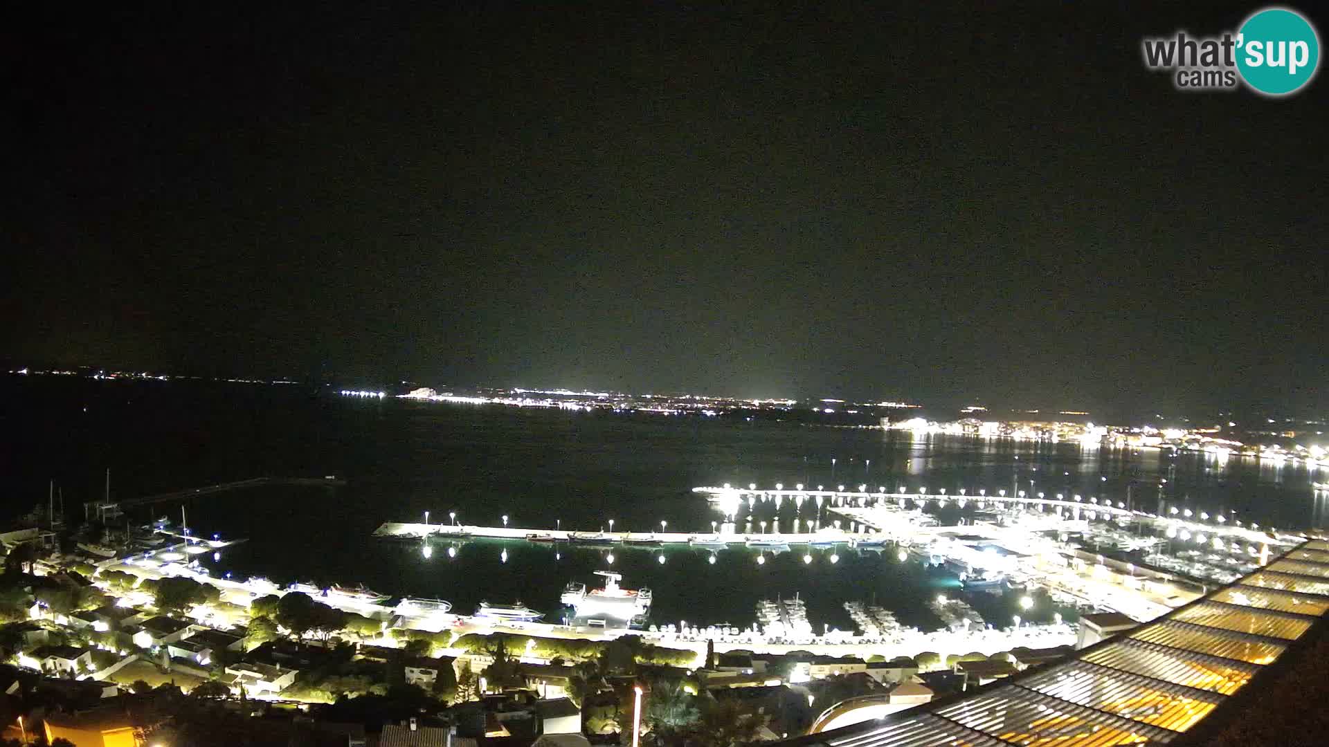 Livecam Hafen Roses – Fischereihafen und die Bucht