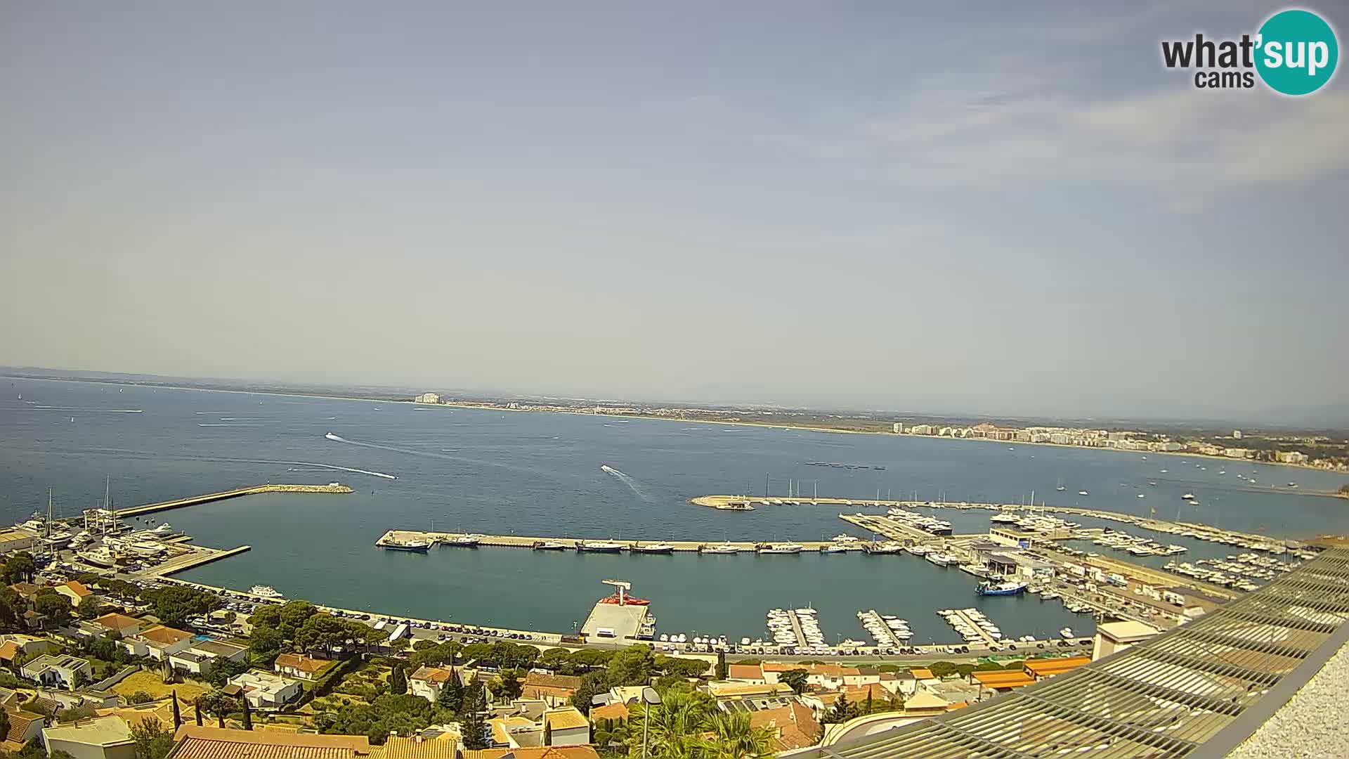 Roses –  Port de pêche  et la baie