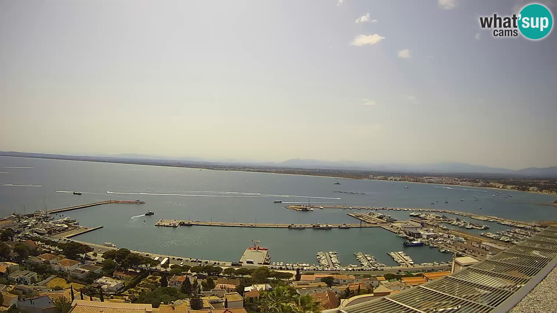 Roses – Puerto pesquero  y la bahía de Roses