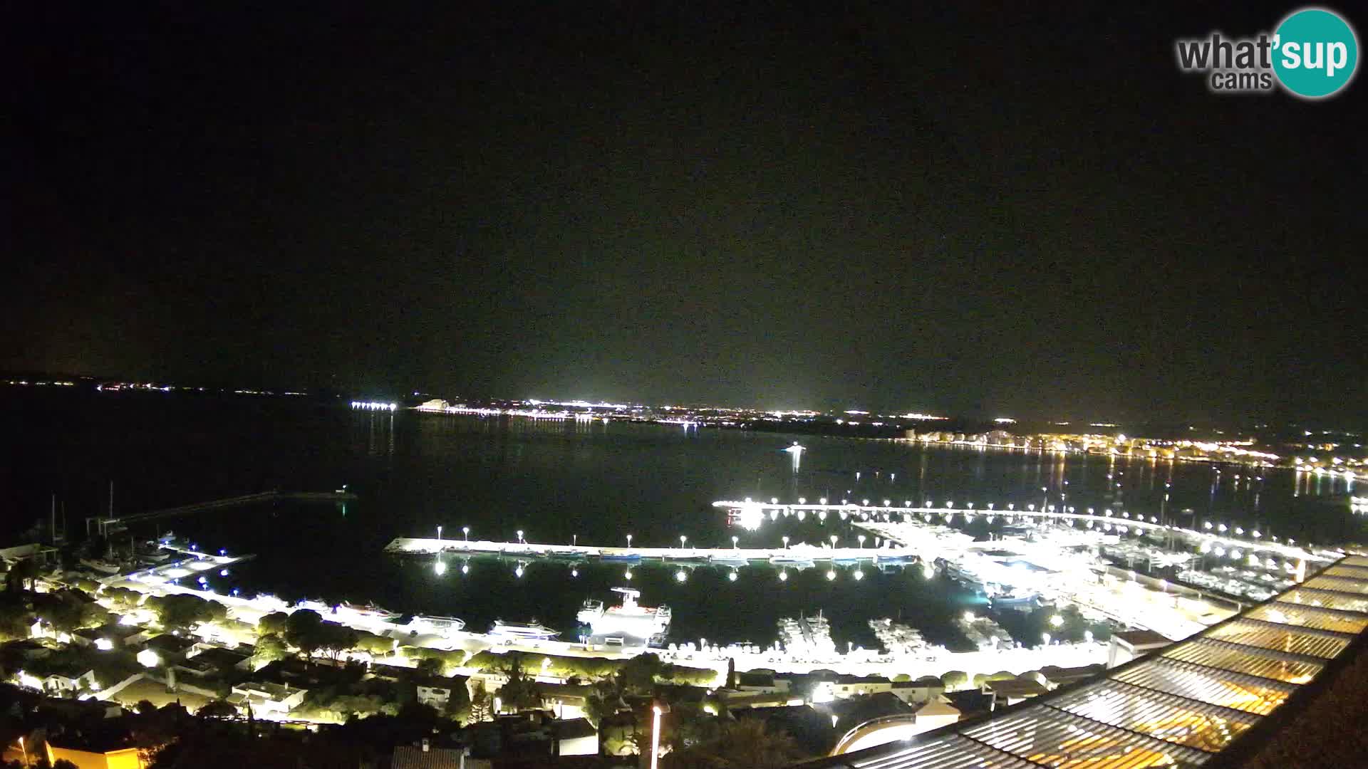 Livecam Hafen Roses –  Fischereihafen und die Bucht