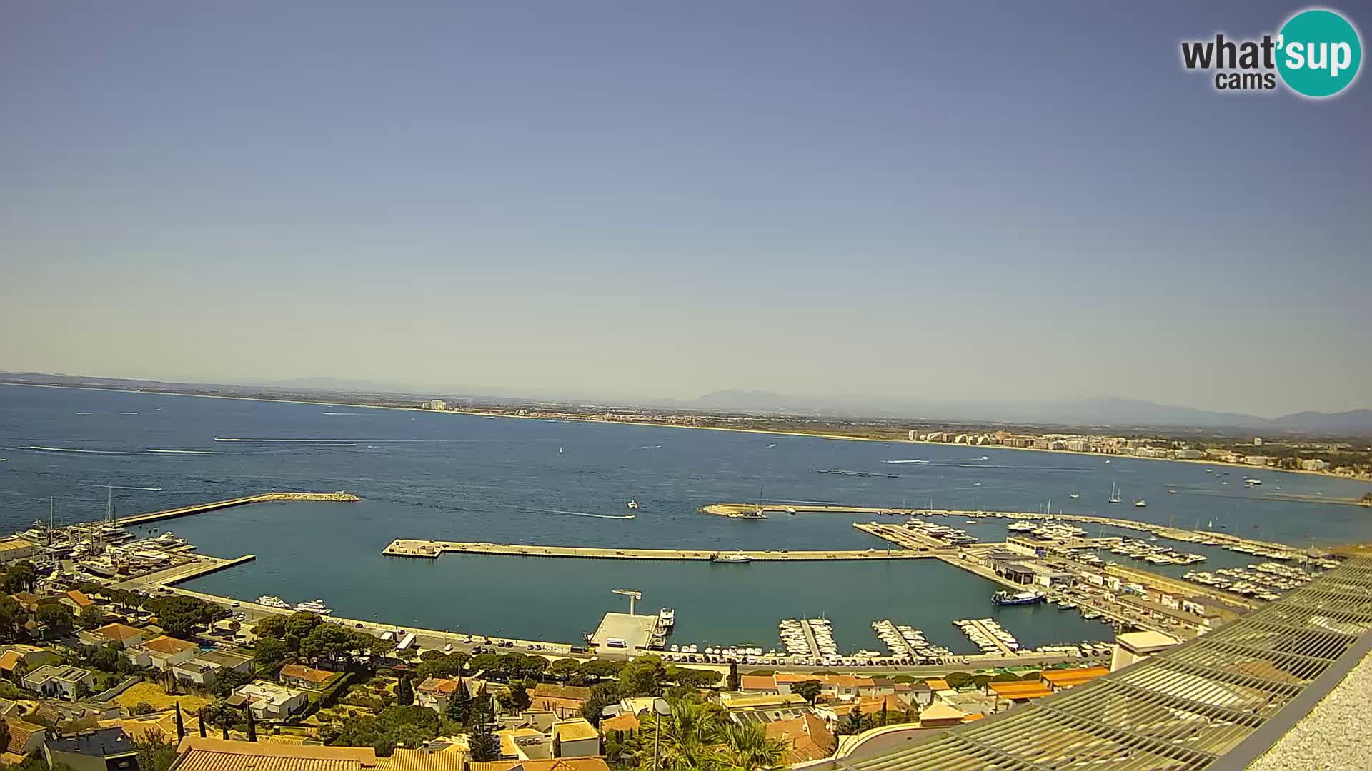 Roses – Puerto pesquero  y la bahía de Roses