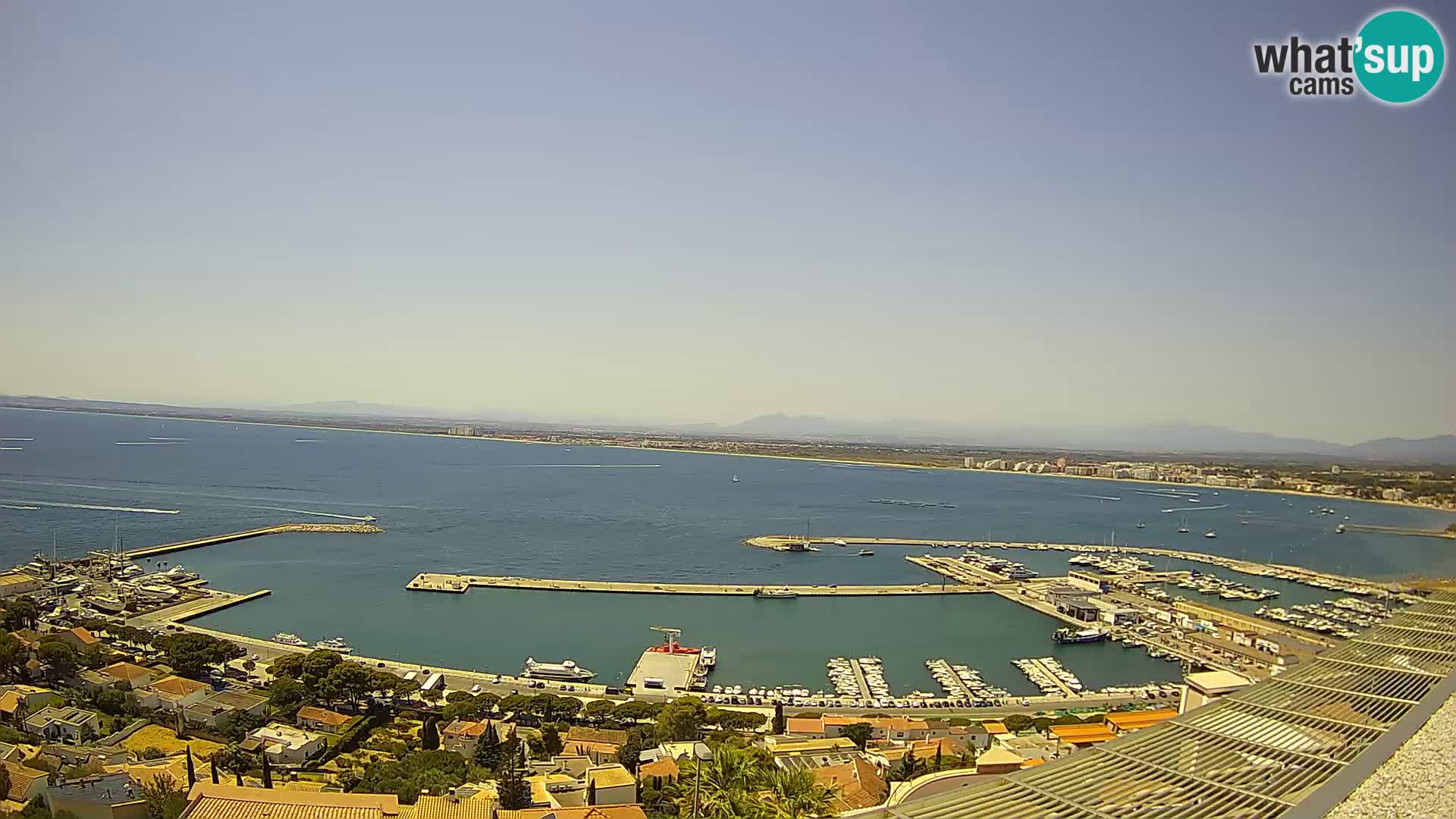 Roses –  Port de pêche  et la baie